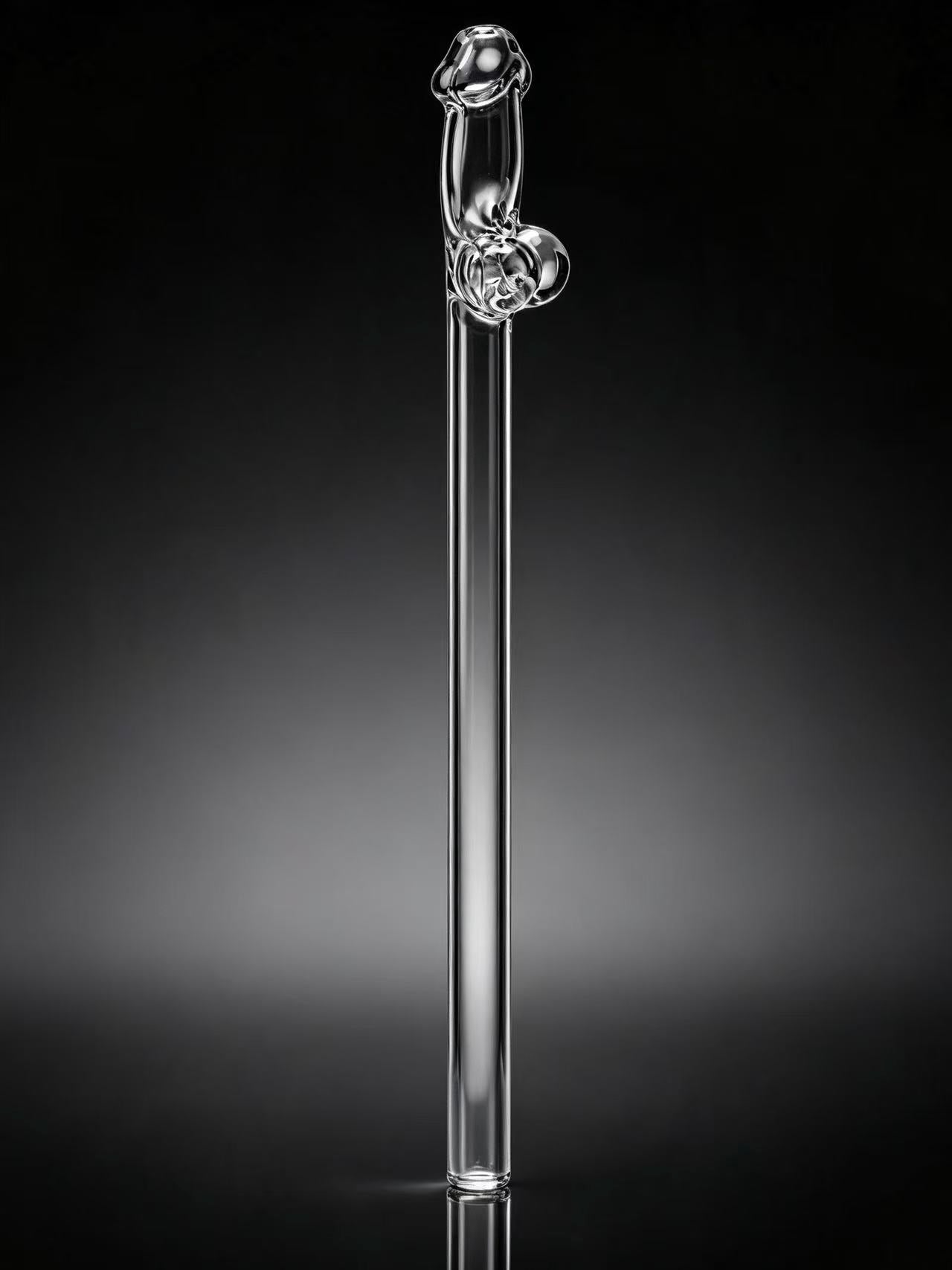 The Unexpected Straw – Novelty Glass Party Straw