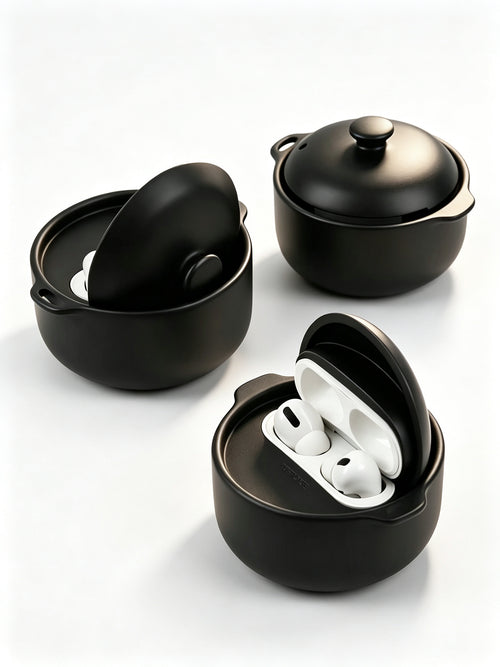Clay Pot AirPods Case – Slow-Cooked Style