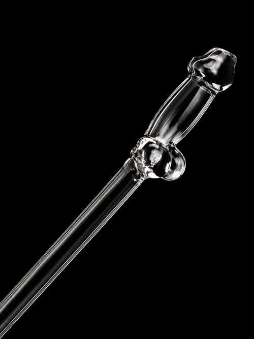 The Unexpected Straw – Novelty Glass Party Straw